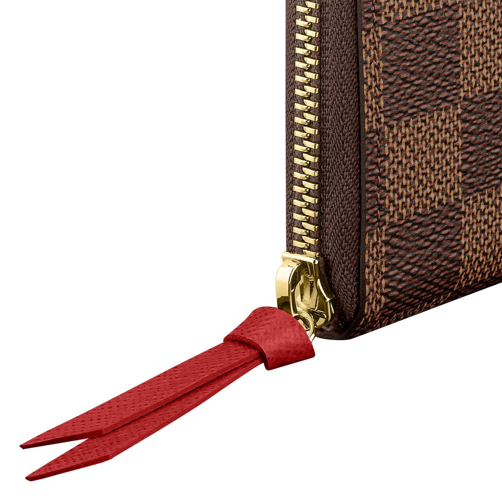 LOUIS VUITTON CLÉMENCE WALLET DAMIER EBENY CHERRY