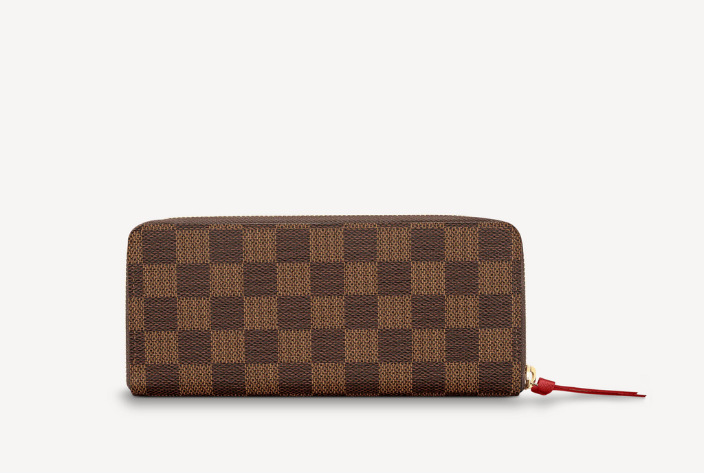 LOUIS VUITTON CLÉMENCE WALLET DAMIER EBENY CHERRY
