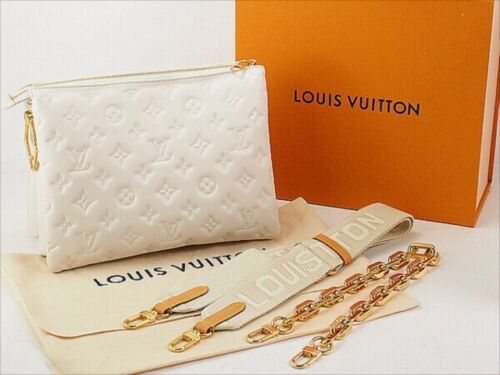 LOUIS VUITTON MONOGRAM PUFFY LAMBSKIN COUSSIN PM BAG