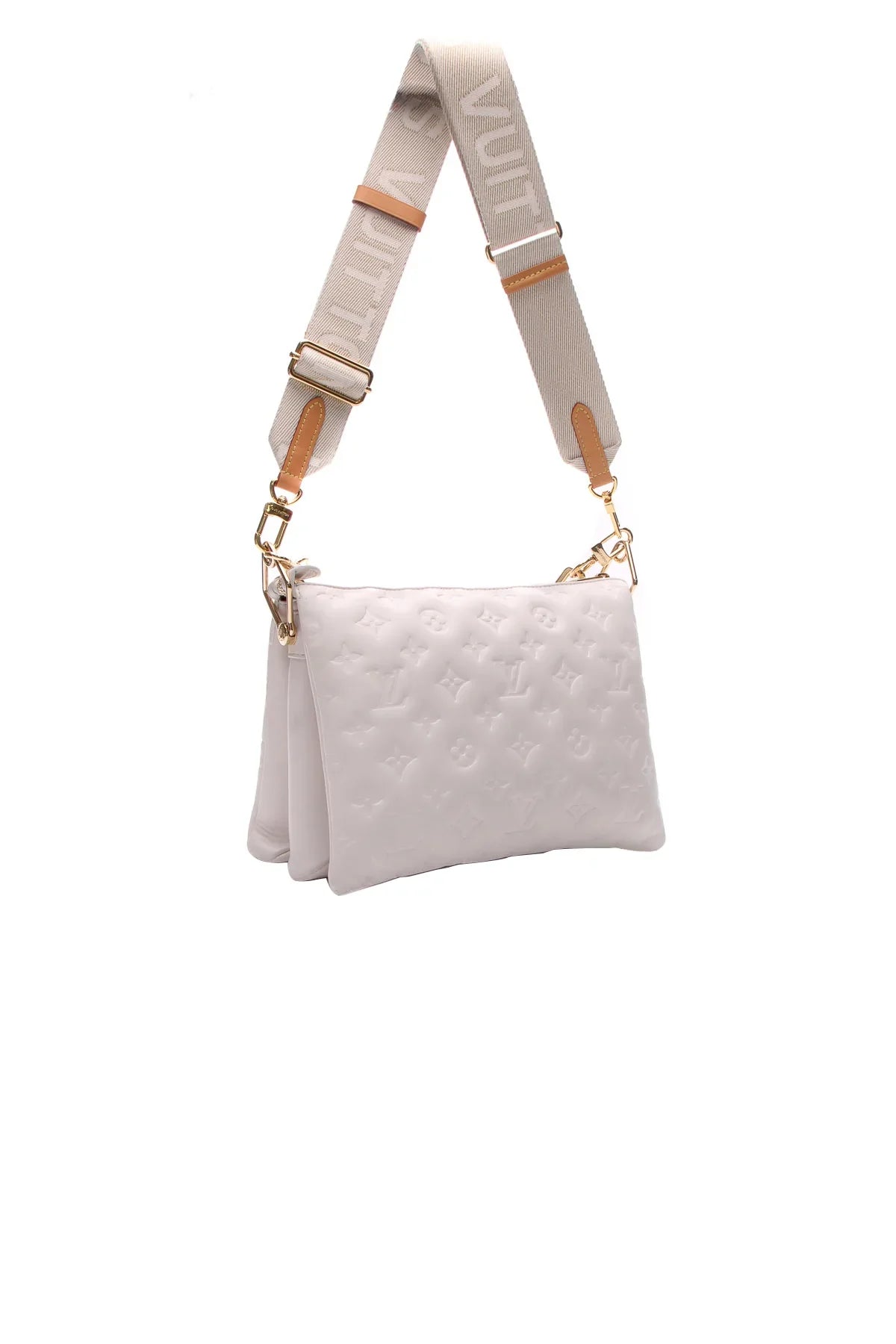 LOUIS VUITTON MONOGRAM PUFFY LAMBSKIN COUSSIN PM BAG