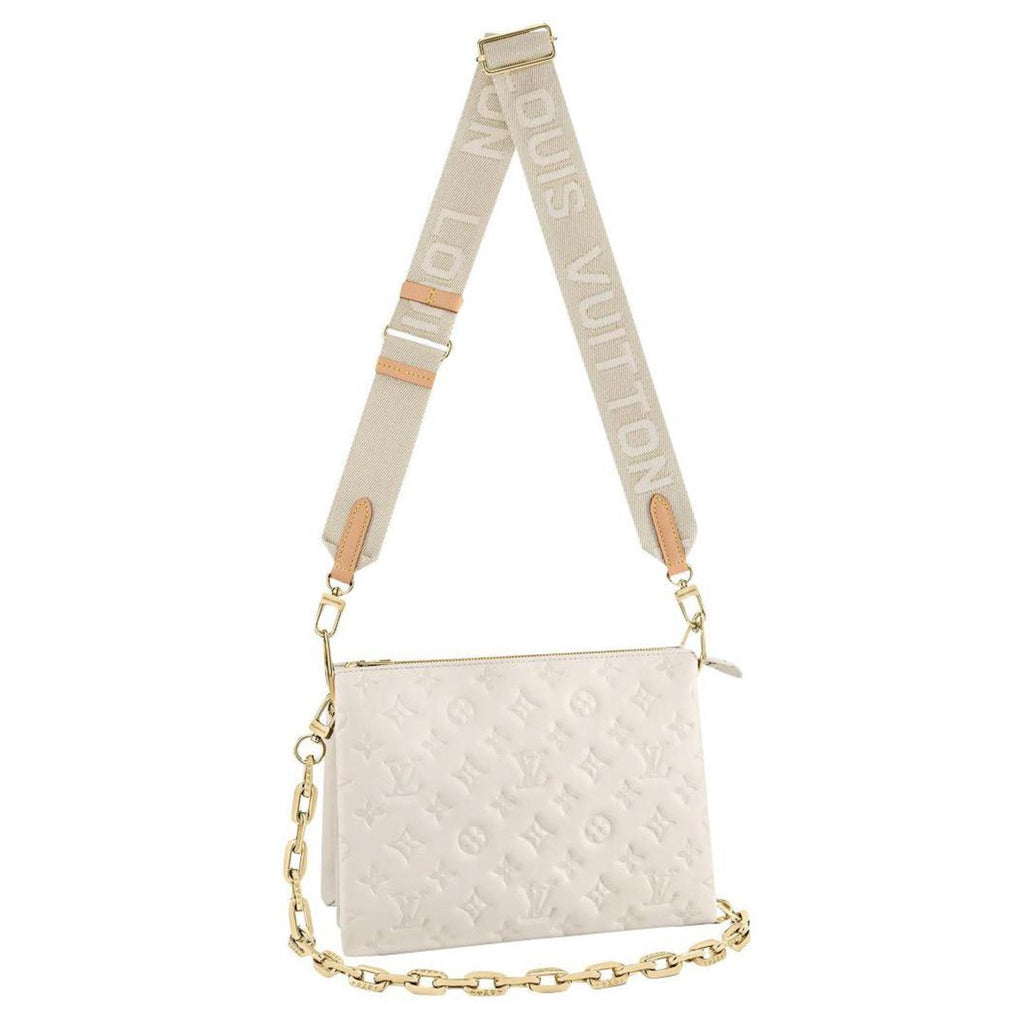 LOUIS VUITTON MONOGRAM PUFFY LAMBSKIN COUSSIN PM BAG