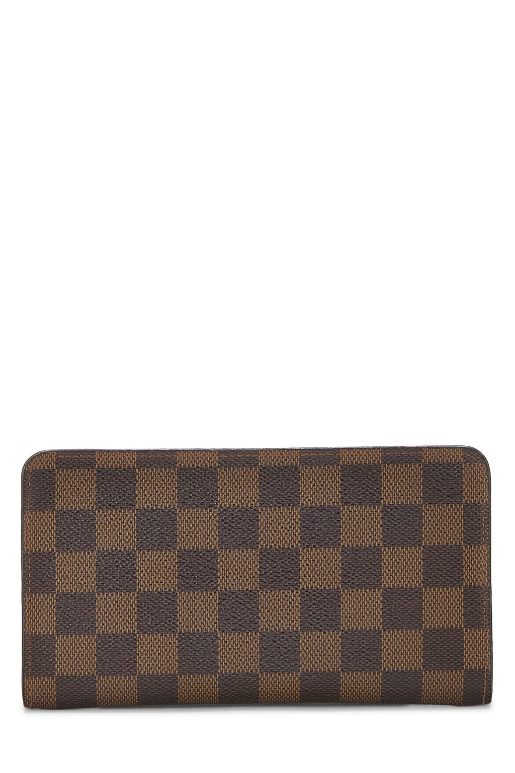LOUIS VUITTON DAMIER EBENE PORTE MONNAIE ZIPPY WALLET