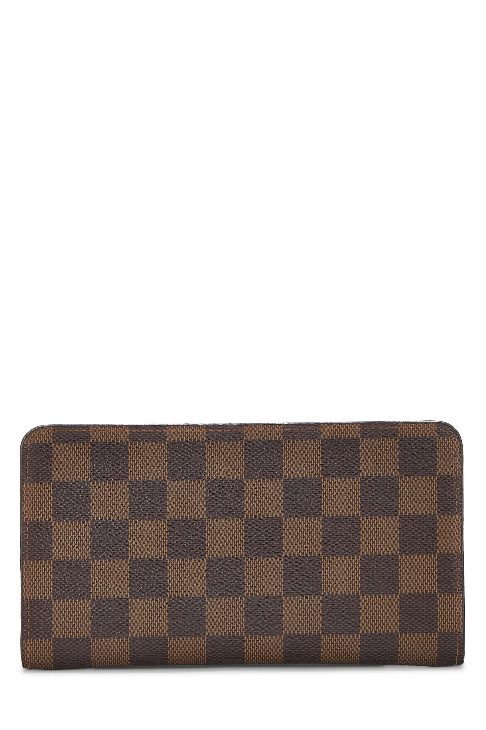 LOUIS VUITTON DAMIER EBENE PORTE MONNAIE ZIPPY WALLET