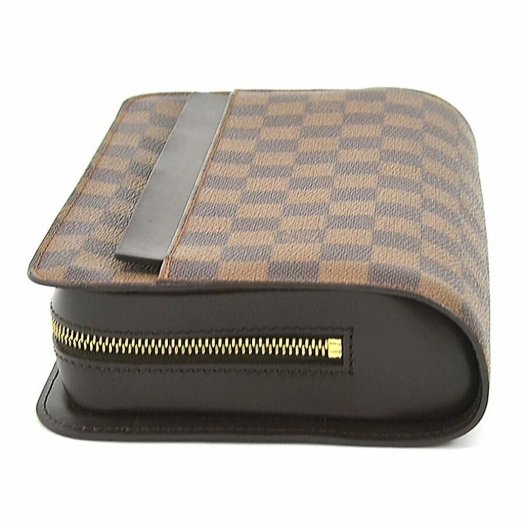 LOUIS VUITTON POCHETTE SAINT LOUIS DAMIER EBENE CLUTCH