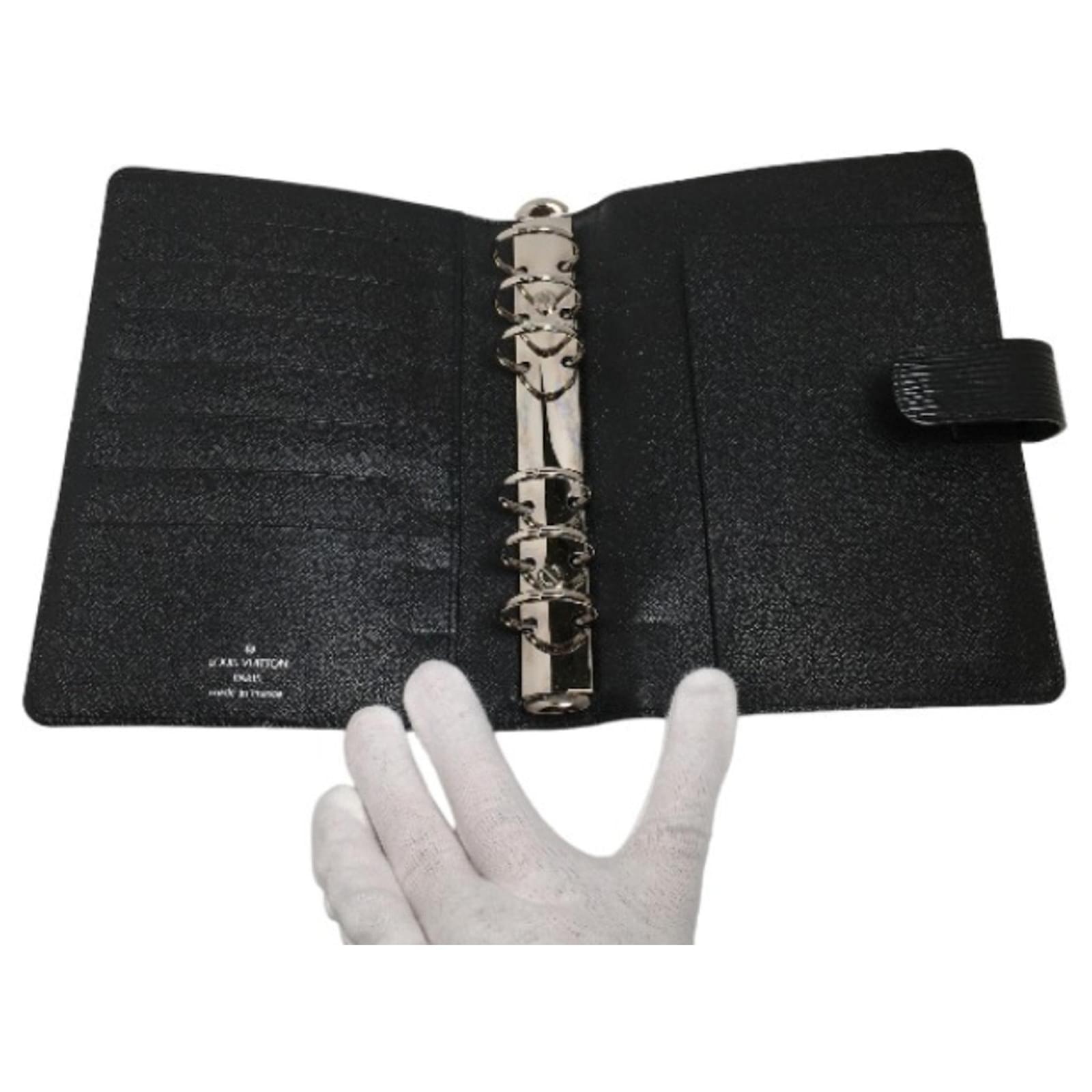 LOUIS VUITTON EPI LEATHER SMALL AGENDA COVER