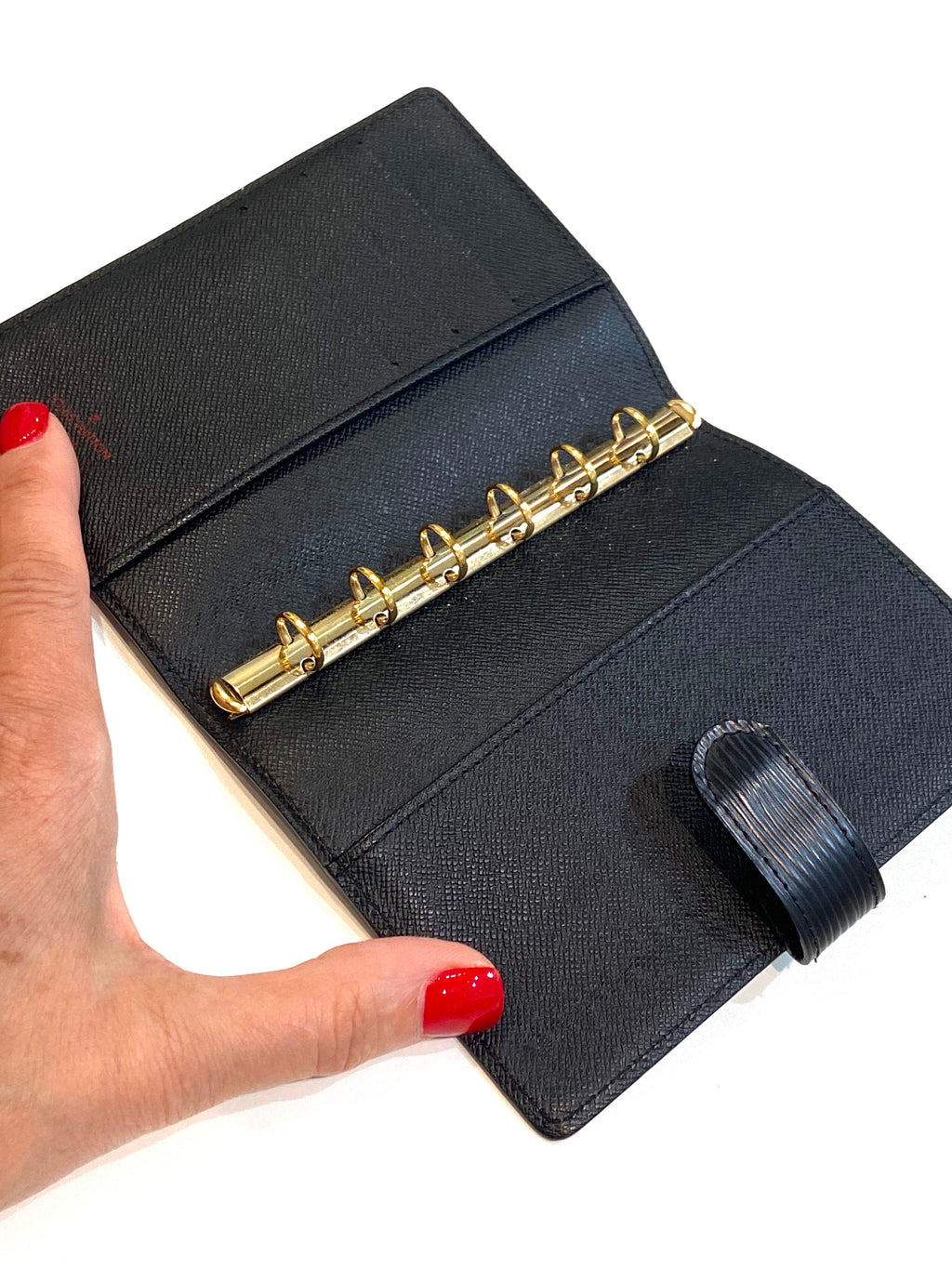 LOUIS VUITTON EPI LEATHER SMALL AGENDA COVER
