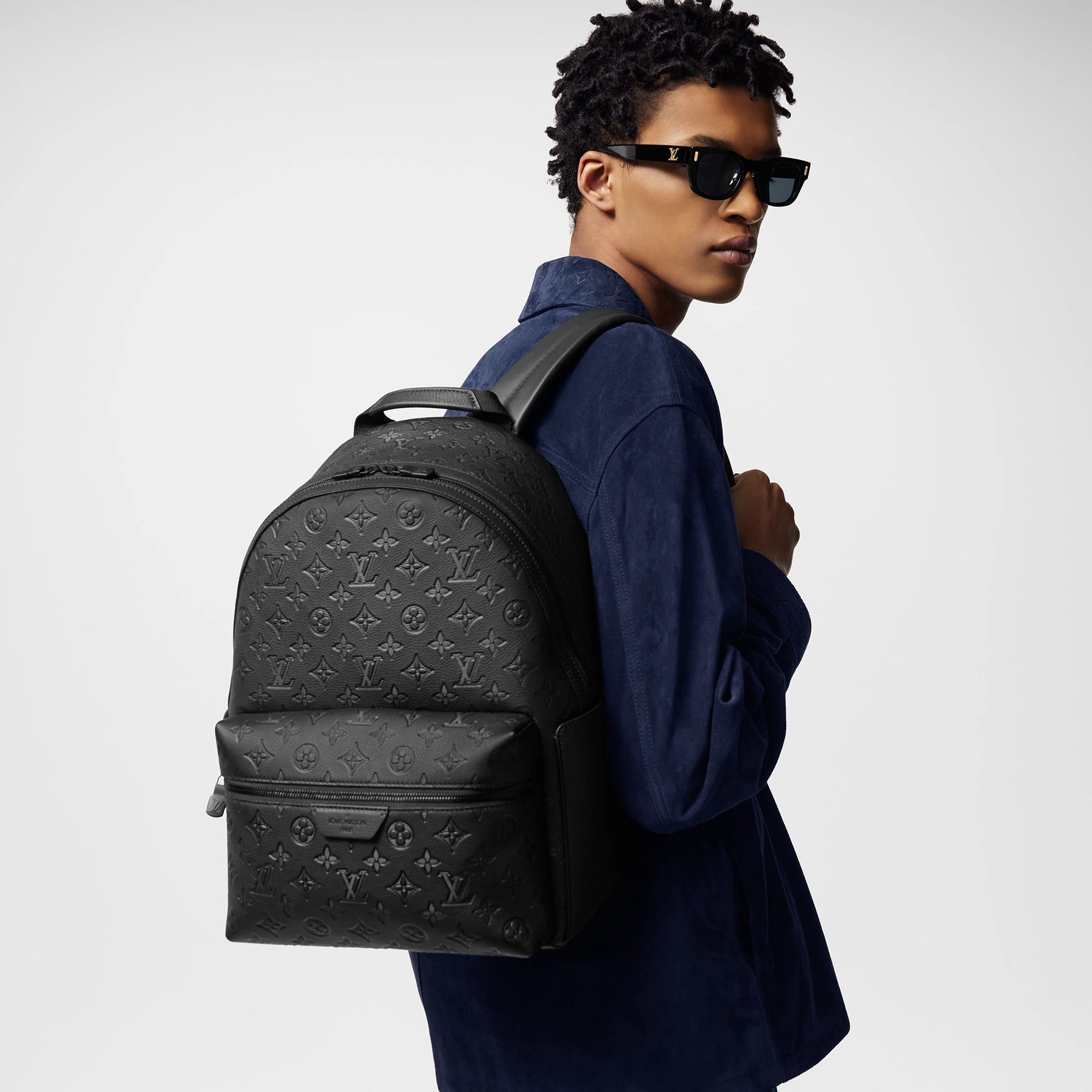 LOUIS VUITTON MONOGRAM EMBOSSED CALFSKIN DISCOVERY BACKPACK