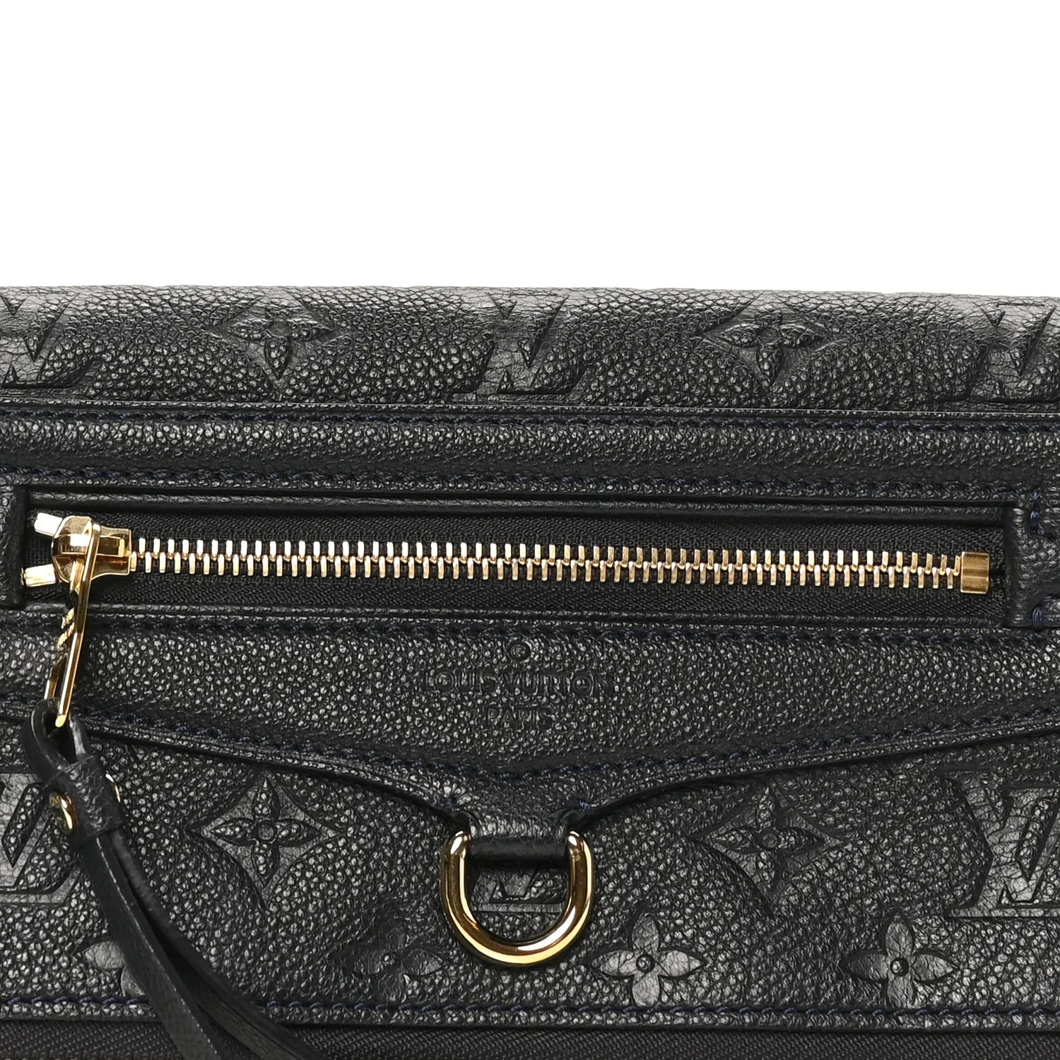 LOUIS VUITTON EMPREINTE LEATHER PETILLANTE INFINI CLUTCH BAG
