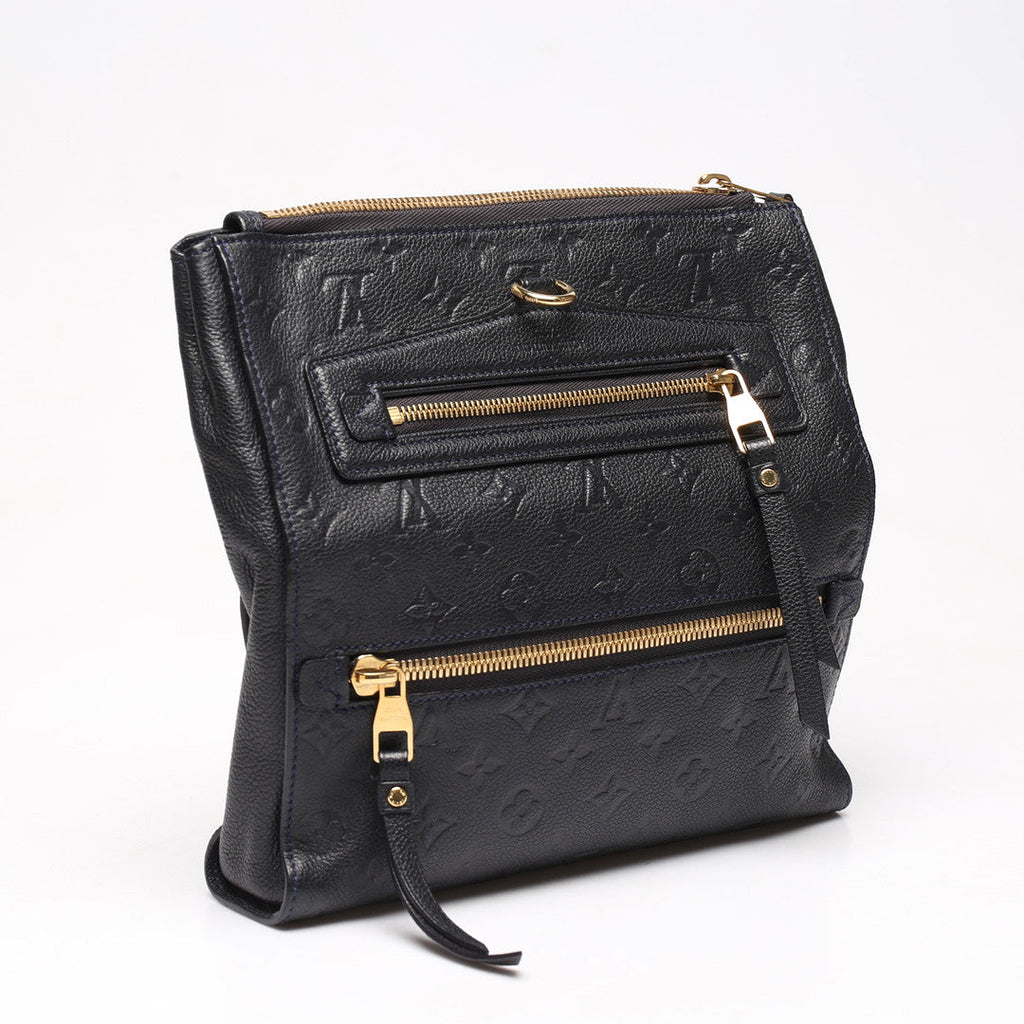 LOUIS VUITTON EMPREINTE LEATHER PETILLANTE INFINI CLUTCH BAG