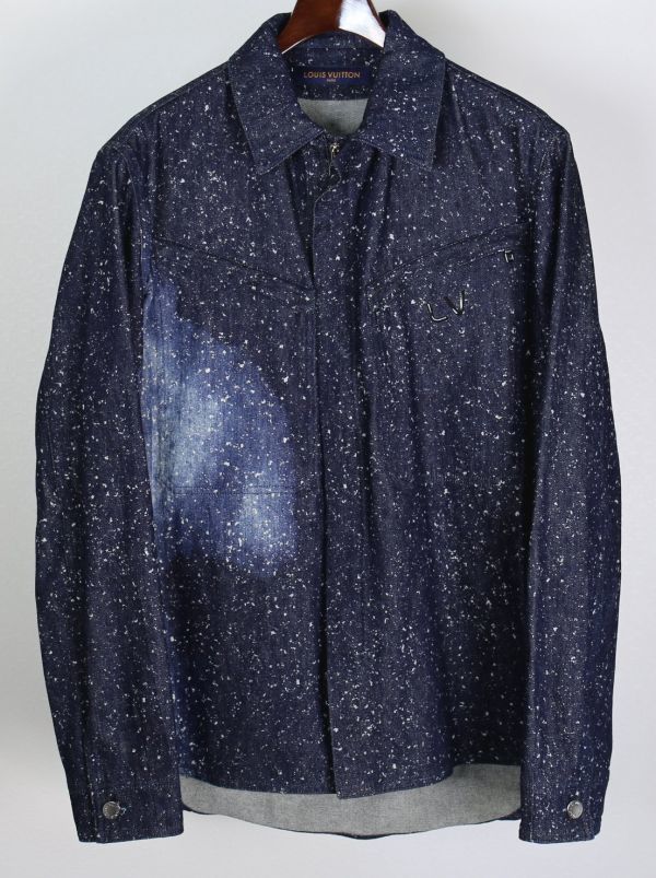 LOUIS VUITTON GALAXY DENIM JACKET
