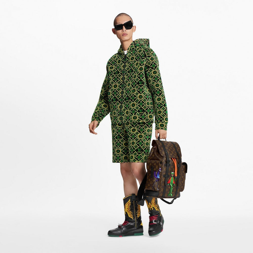 LOUIS VUITTON JAMAICAN FLOWER VIRGIL ABLOH SHORTS