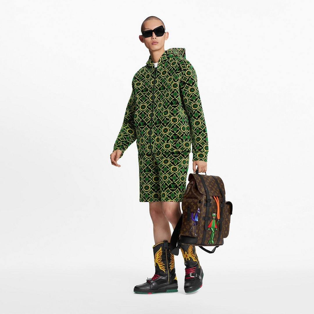 LOUIS VUITTON JAMAICAN FLOWER VIRGIL ABLOH SHORTS