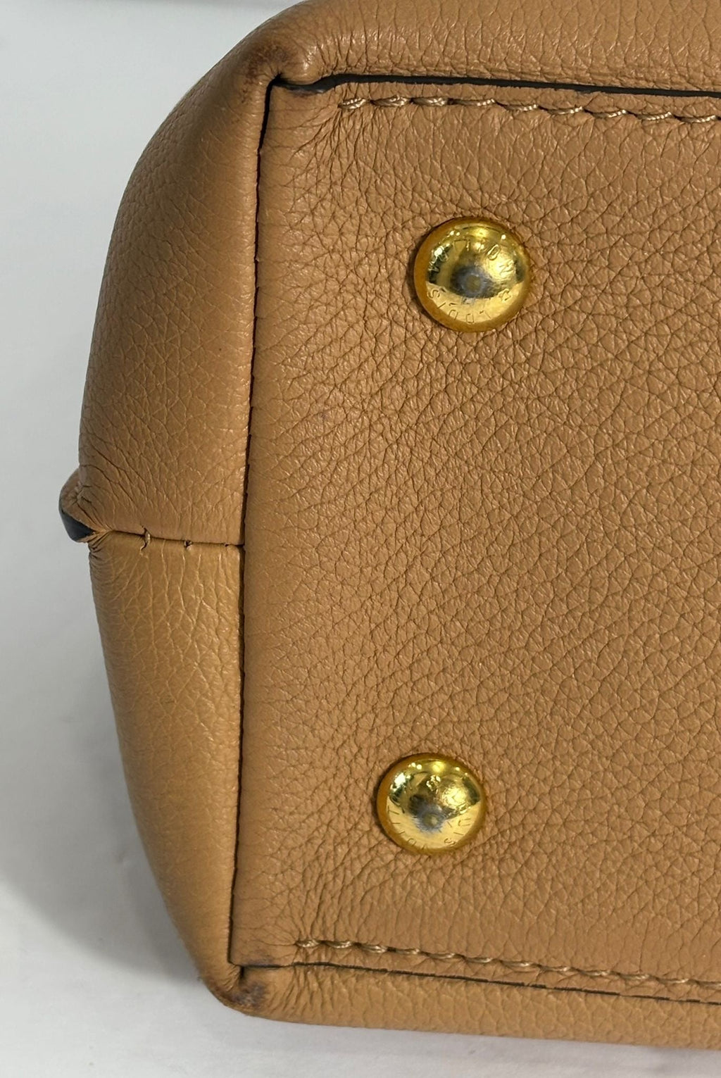 LOUIS VUITTON LOCKME EVER BB CALFSKIN LEATHER SHOULDER BAG