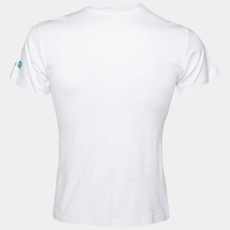 LOUIS VUITTON LOGO APPLIQUÉ PATCHES POCKET T-SHIRT