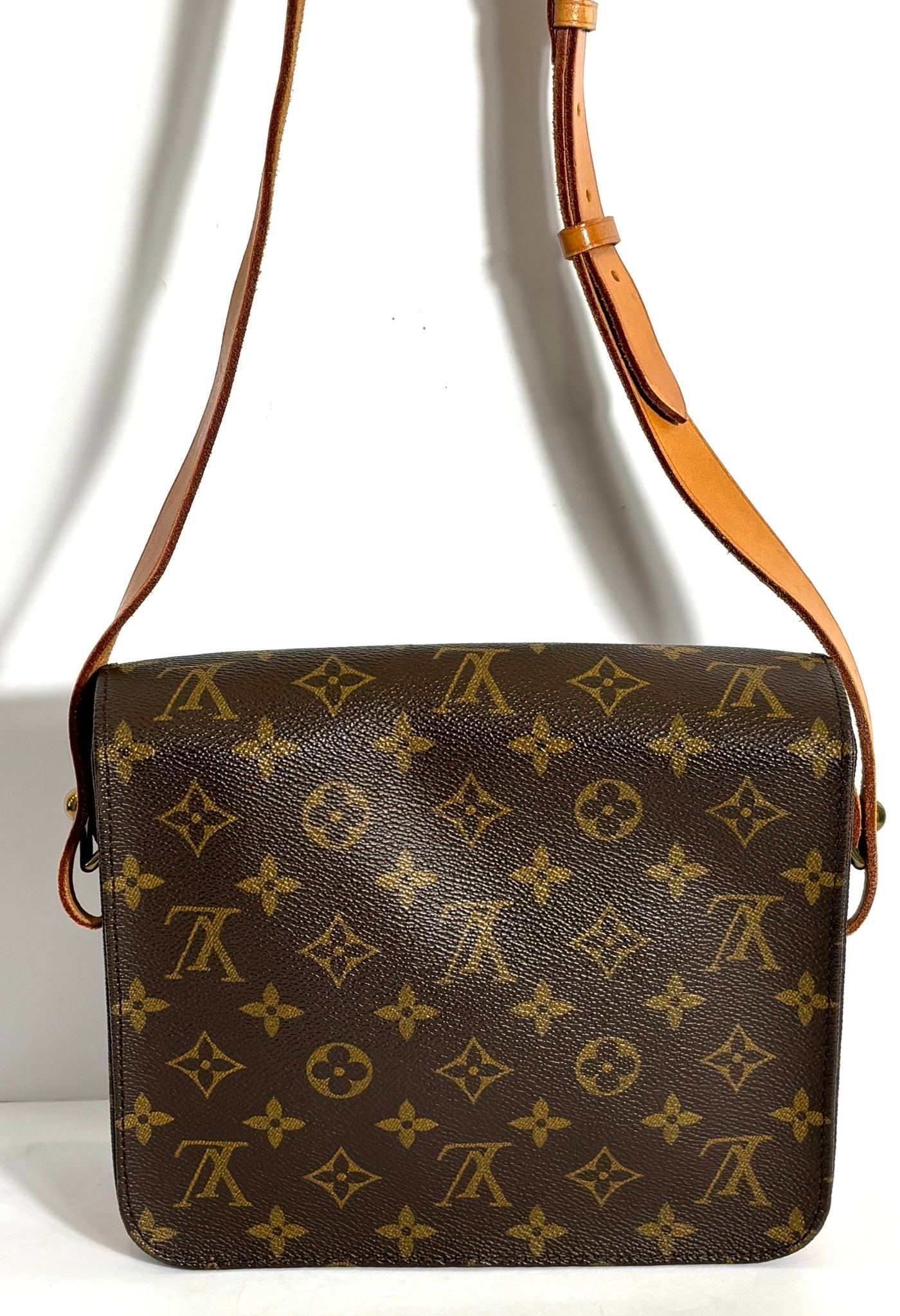 LOUIS VUITTON MONOGRAM CARTOUCHIERE GM CROSSBODY BAG