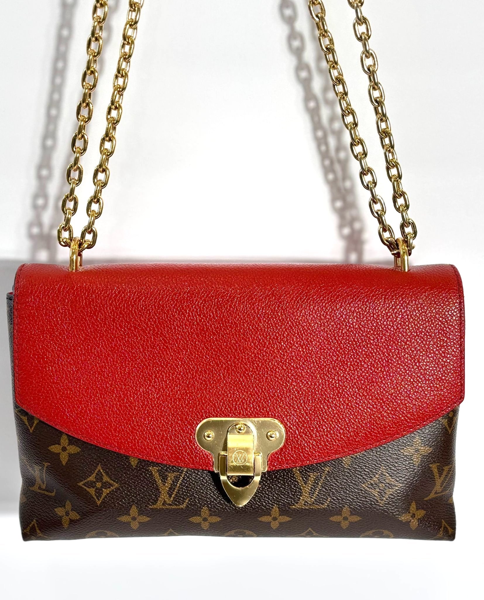LOUIS VUITTON MONOGRAM CHERRY SAINT PLACIDE SHOULDER BAG