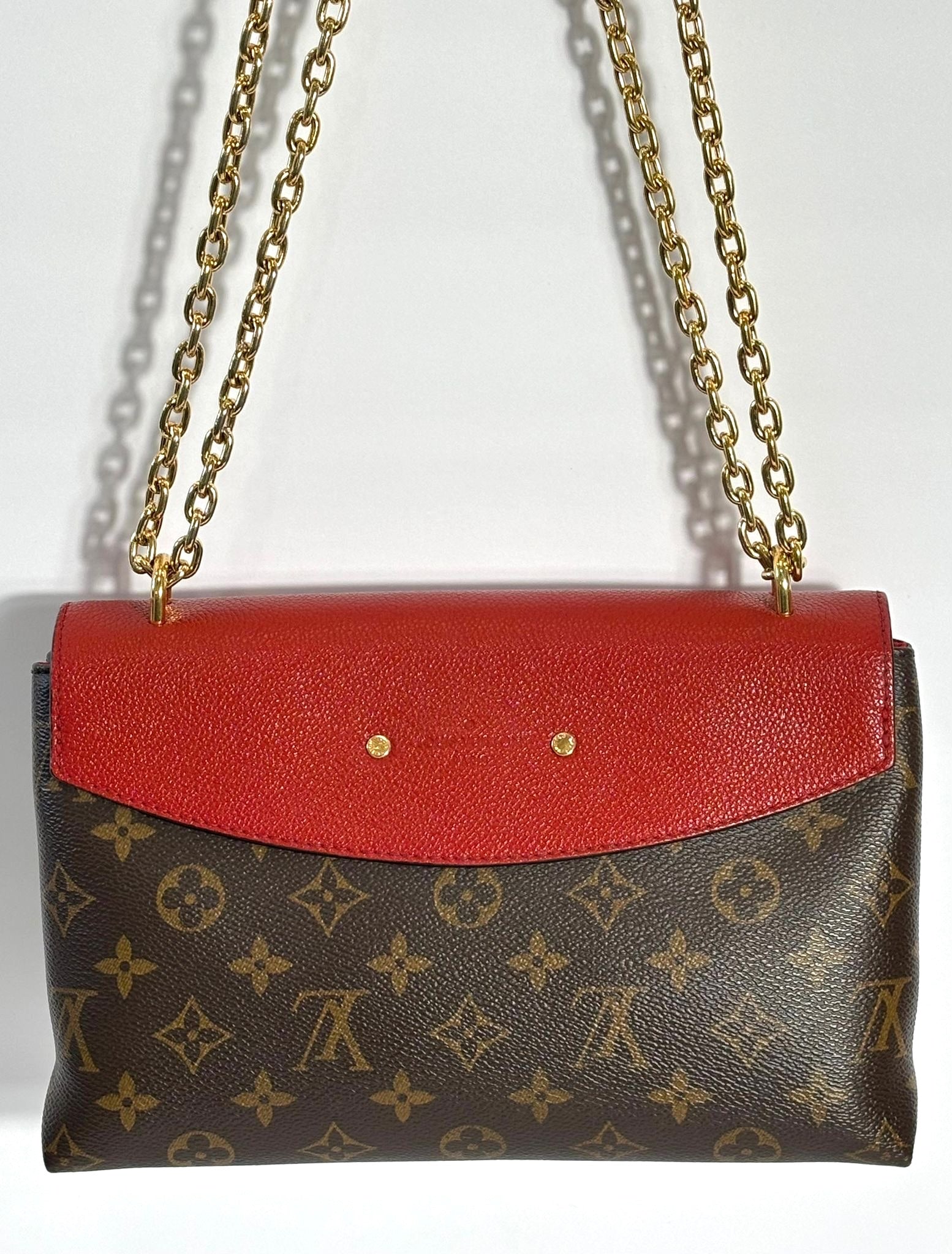 LOUIS VUITTON MONOGRAM CHERRY SAINT PLACIDE SHOULDER BAG