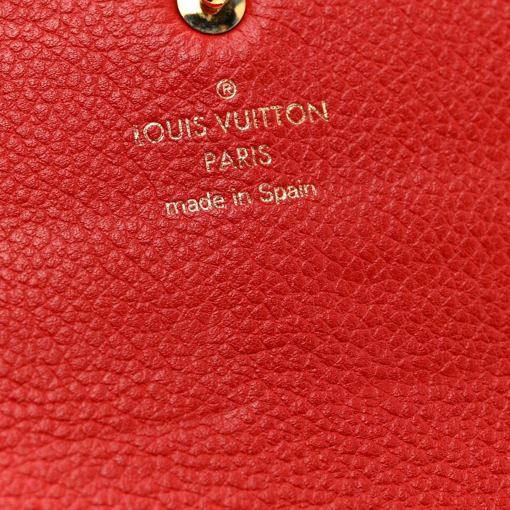 LOUIS VUITTON MONOGRAM EMPREINTE CURIEUSE WALLET