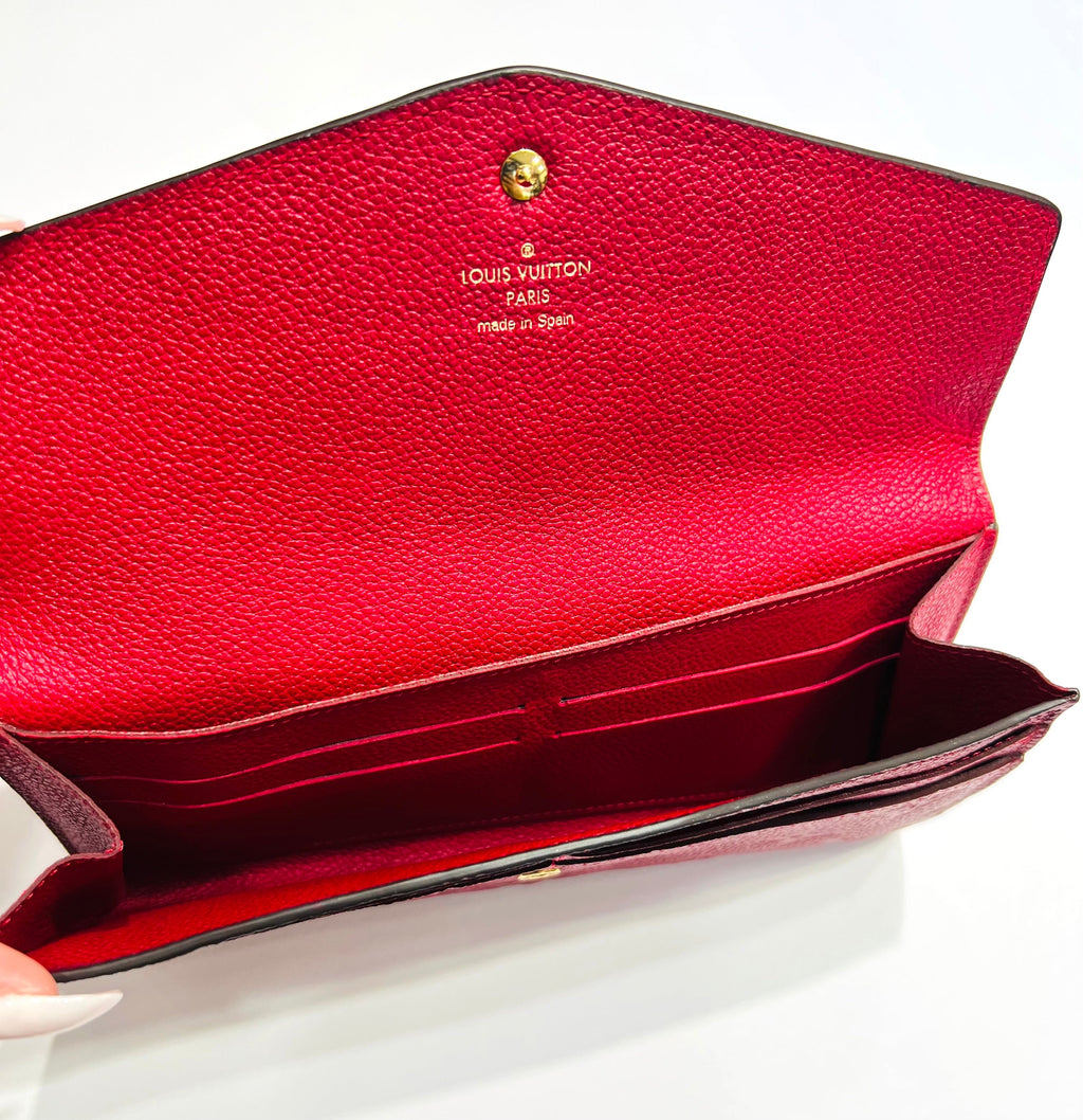 LOUIS VUITTON MONOGRAM EMPREINTE CURIEUSE WALLET