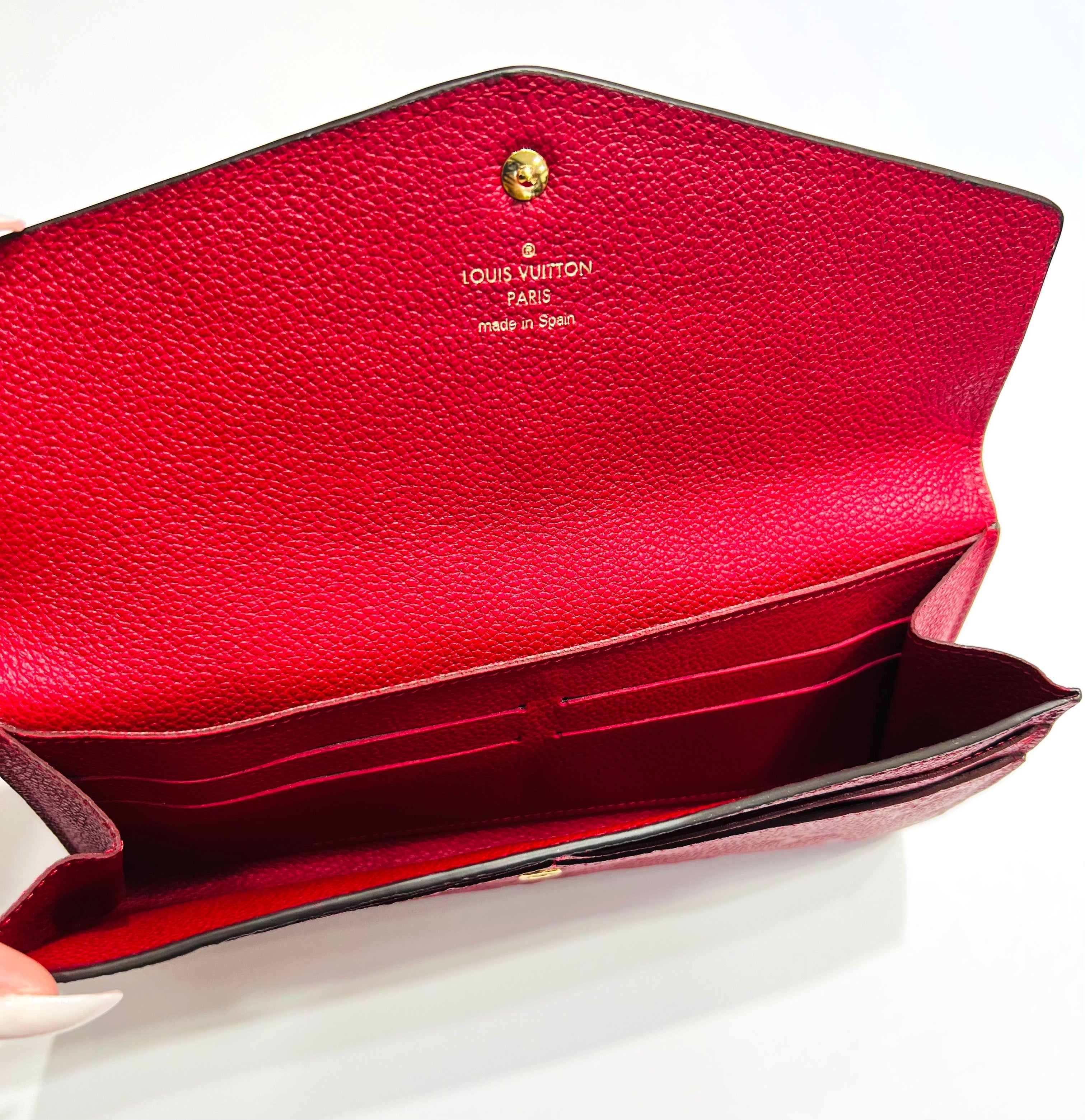 LOUIS VUITTON MONOGRAM EMPREINTE CURIEUSE WALLET