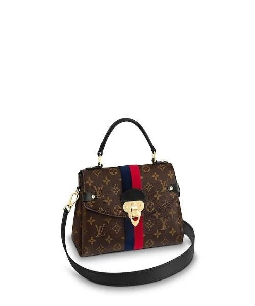 LOUIS VUITTON LV MONOGRAM GEORGES BB BROWN SHOULDER BAG