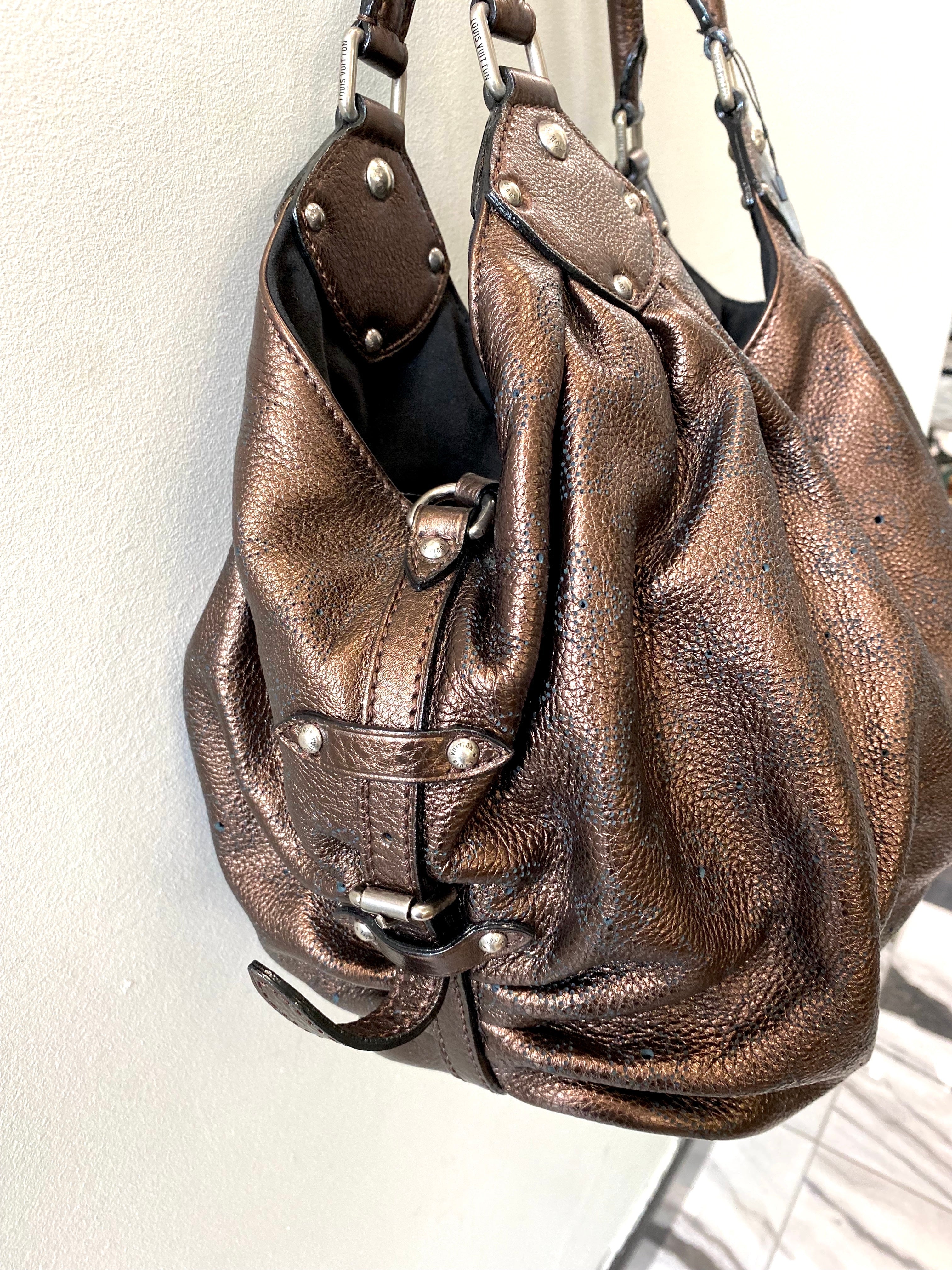 LOUIS VUITTON MONOGRAM MAHINA SHOULDER BAG