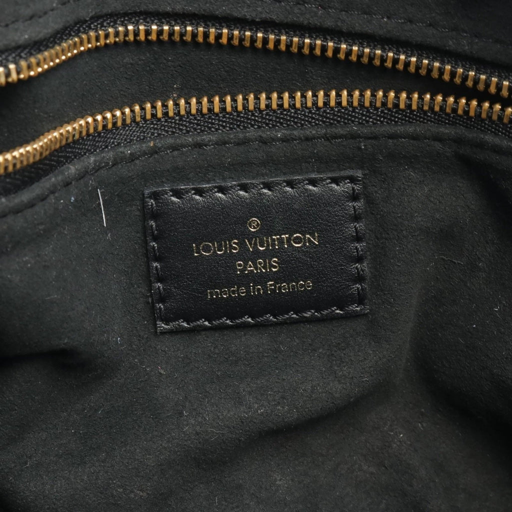 LOUIS VUITTON MONOGRAM CANVAS & LEATHER PETITE MALLE SOUPLE CROSSBODY