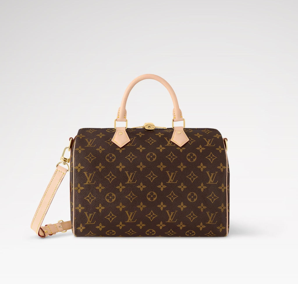 LOUIS VUITTON MONOGRAM SPEEDY BANDOULIÈRE 30 HANDBAG