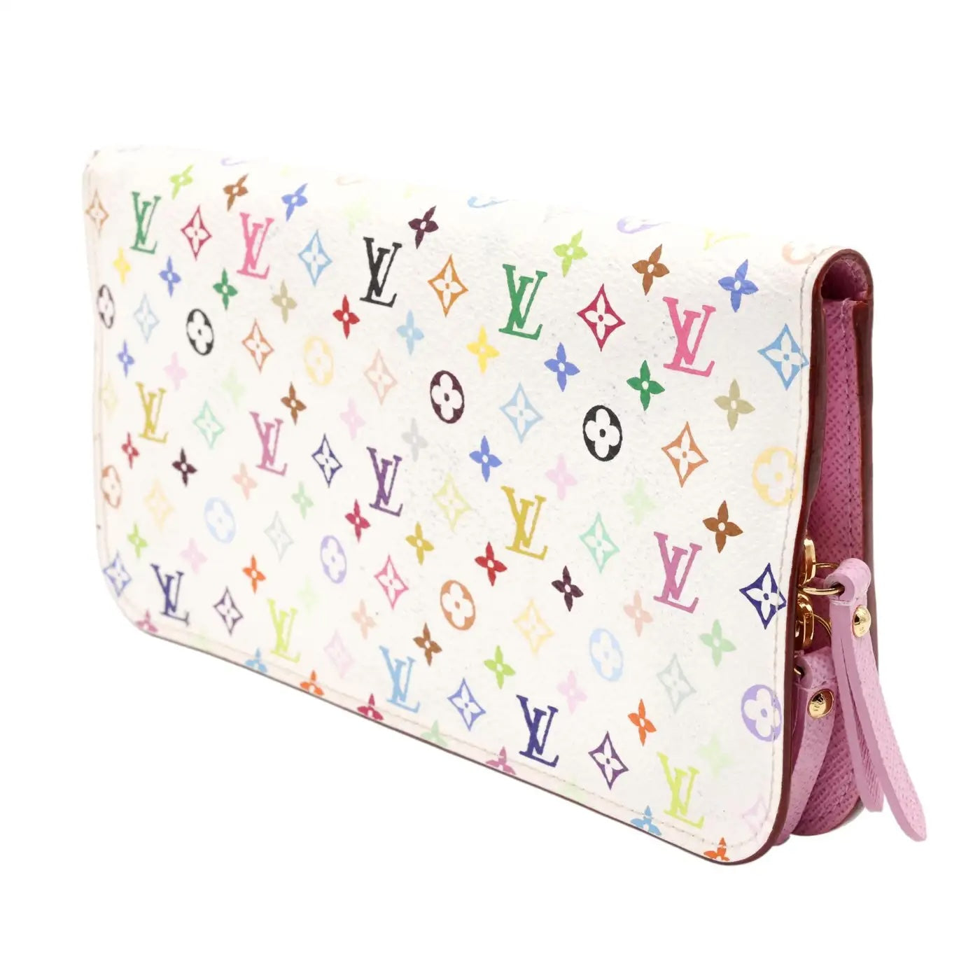 LOUIS VUITTON MULTICOLOR INSOLITE WALLET PINK