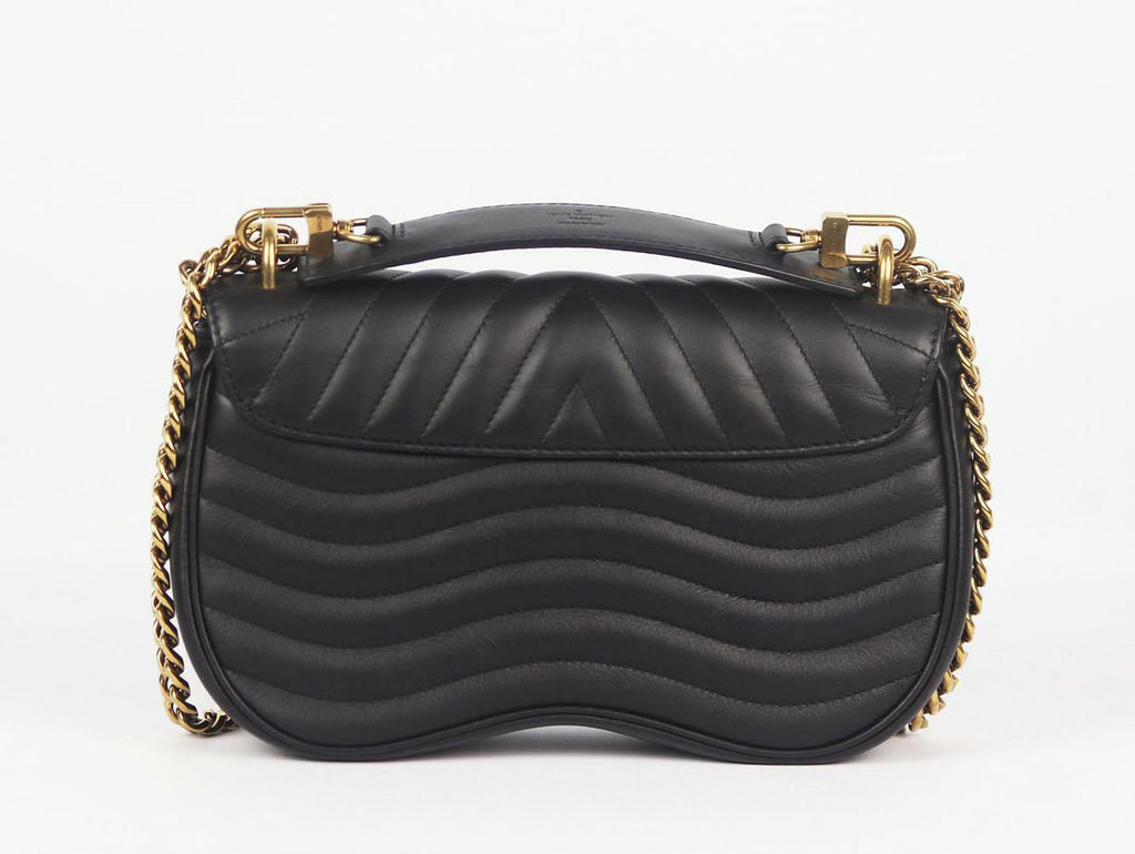 LOUIS VUITTON NEW WAVE QUILTED LEATHER PATCHES LIMITED EDITION MM BAG