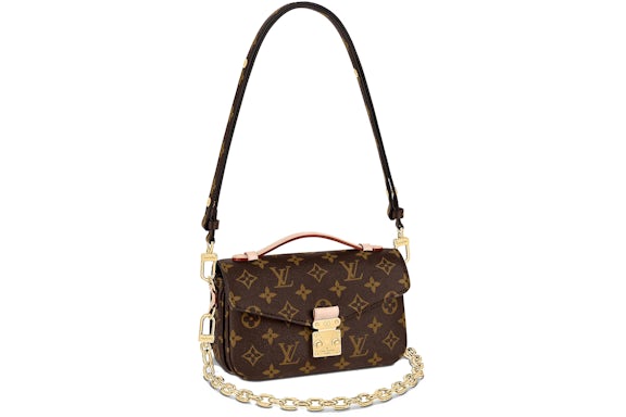 LOUIS VUITTON MONOGRAM POCHETTE MÉTIS EAST WEST BAG
