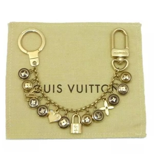 LOUIS VUITTON PORTE CLES CHAINE PASTILLES BAG CHARM