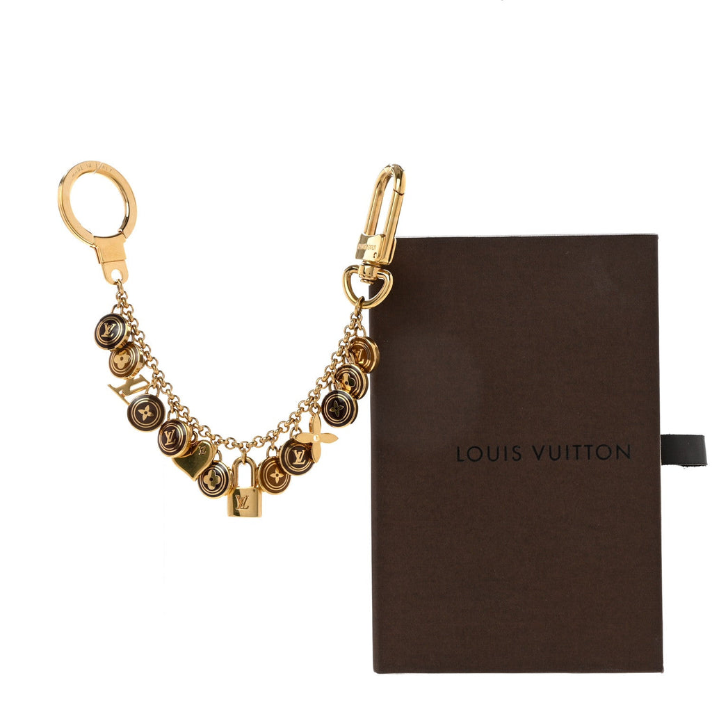 LOUIS VUITTON PORTE CLES CHAINE PASTILLES BAG CHARM