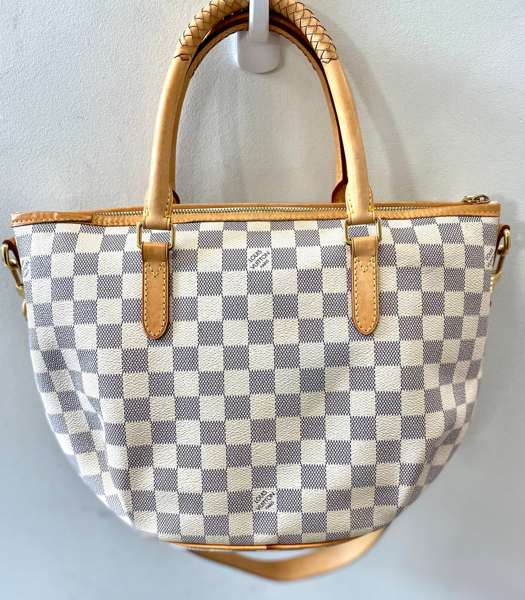 LOUIS VUITTON DAMIER AZUR RIVIERA PM SHOULDER BAG