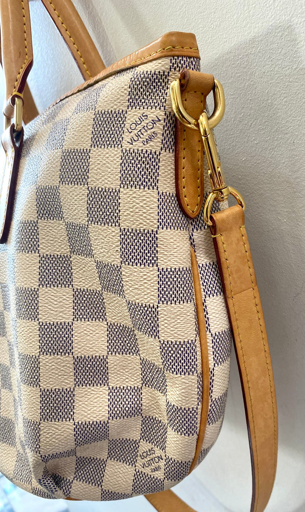 LOUIS VUITTON DAMIER AZUR RIVIERA PM SHOULDER BAG