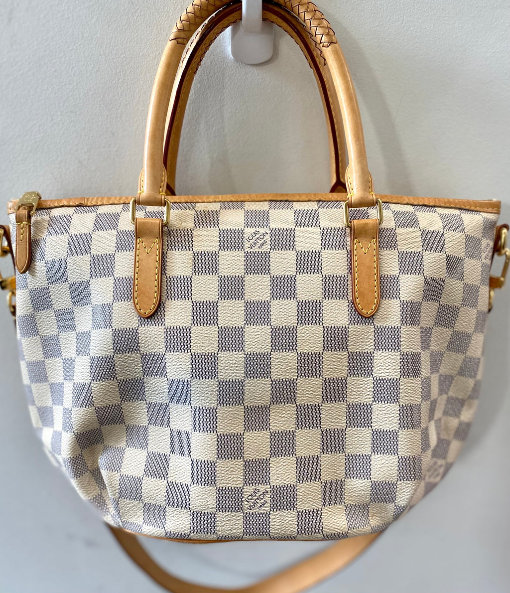 LOUIS VUITTON DAMIER AZUR RIVIERA PM SHOULDER BAG