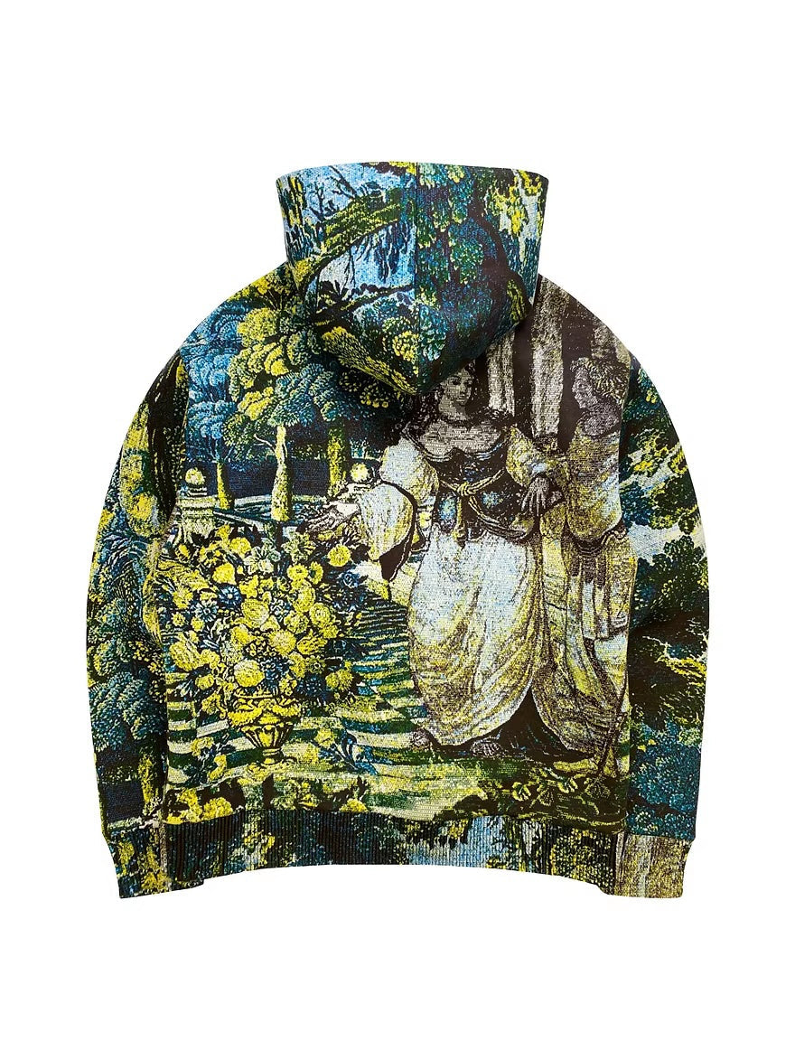 LOUIS VUITTON VIRGIL ABLOH TAPESTRY JACQUARD 3D HOODIE