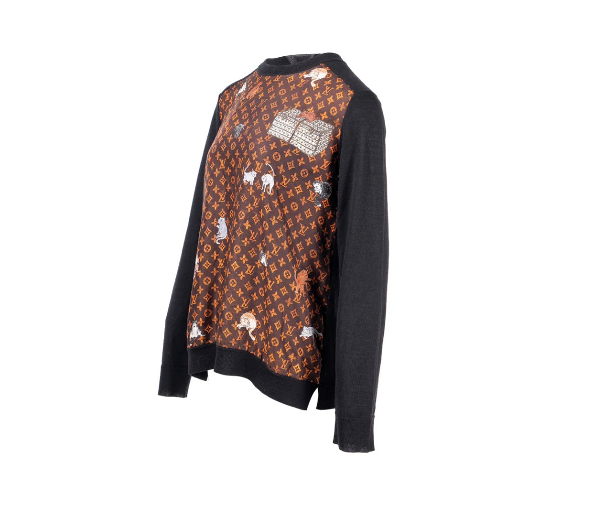 LOUIS VUITTON X GRACE CODDINGTON CATOGRAM SWEATER