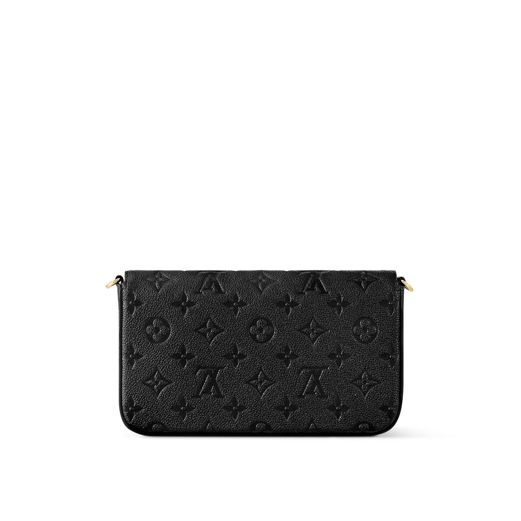 LOUIS VUITTON MONOGRAM EMPREINTE LEATHER FÉLICIE CHAIN BAG