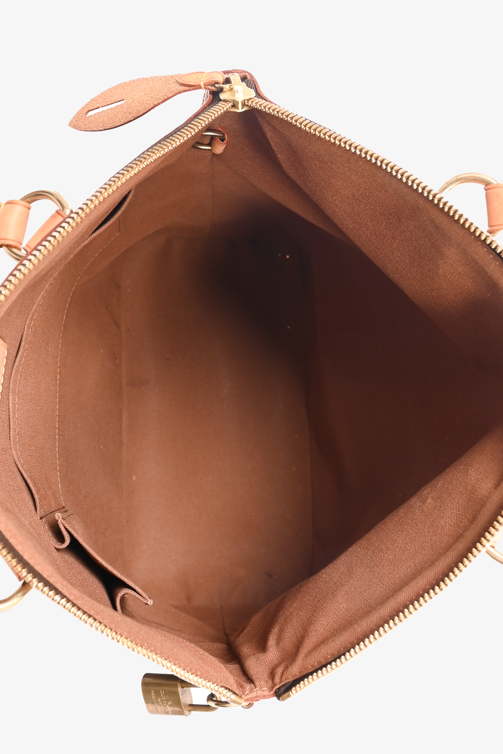 Louis Vuitton 2006 Monogram 'Lock It' Vertical Top Handle Bag