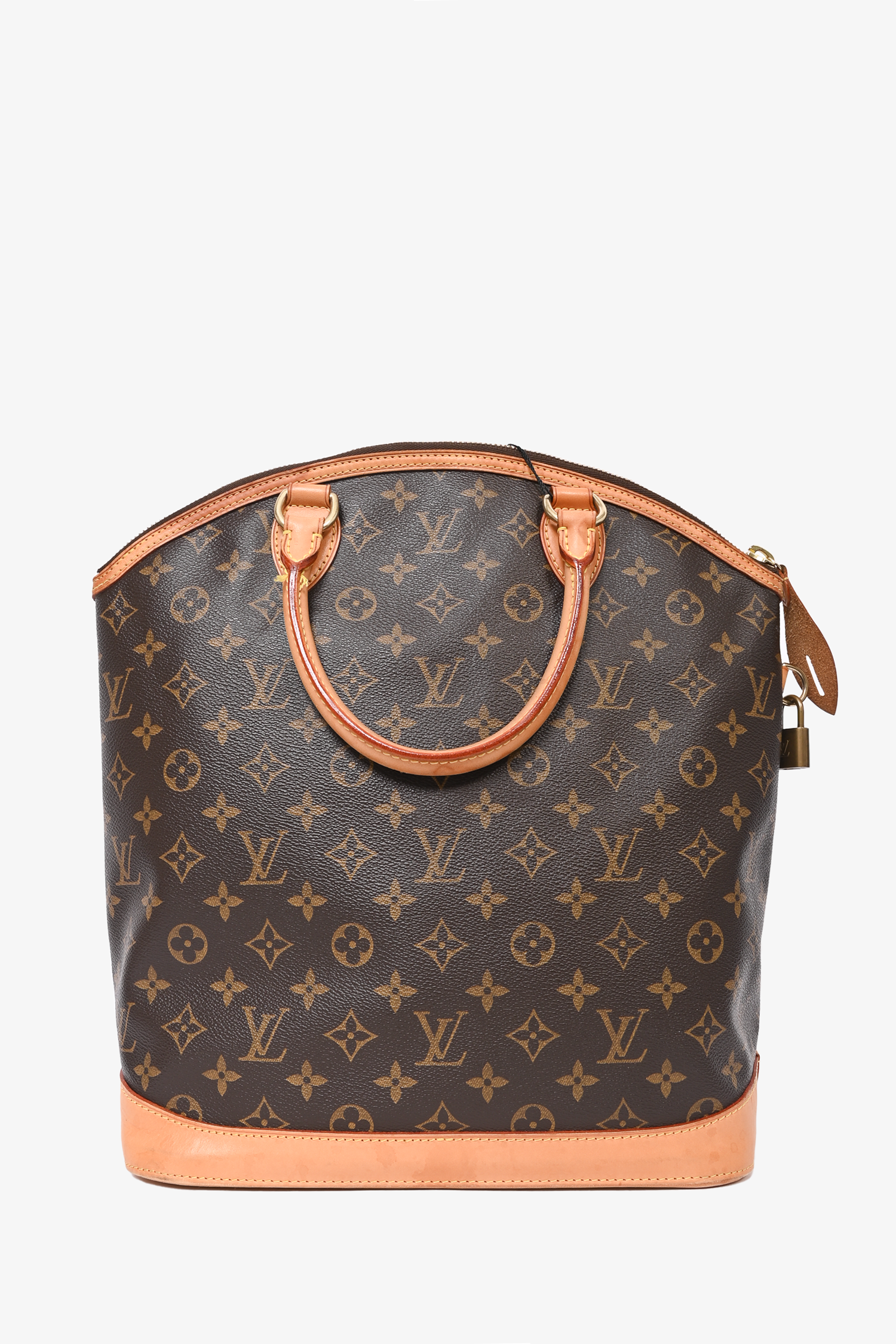 Louis Vuitton 2006 Monogram 'Lock It' Vertical Top Handle Bag