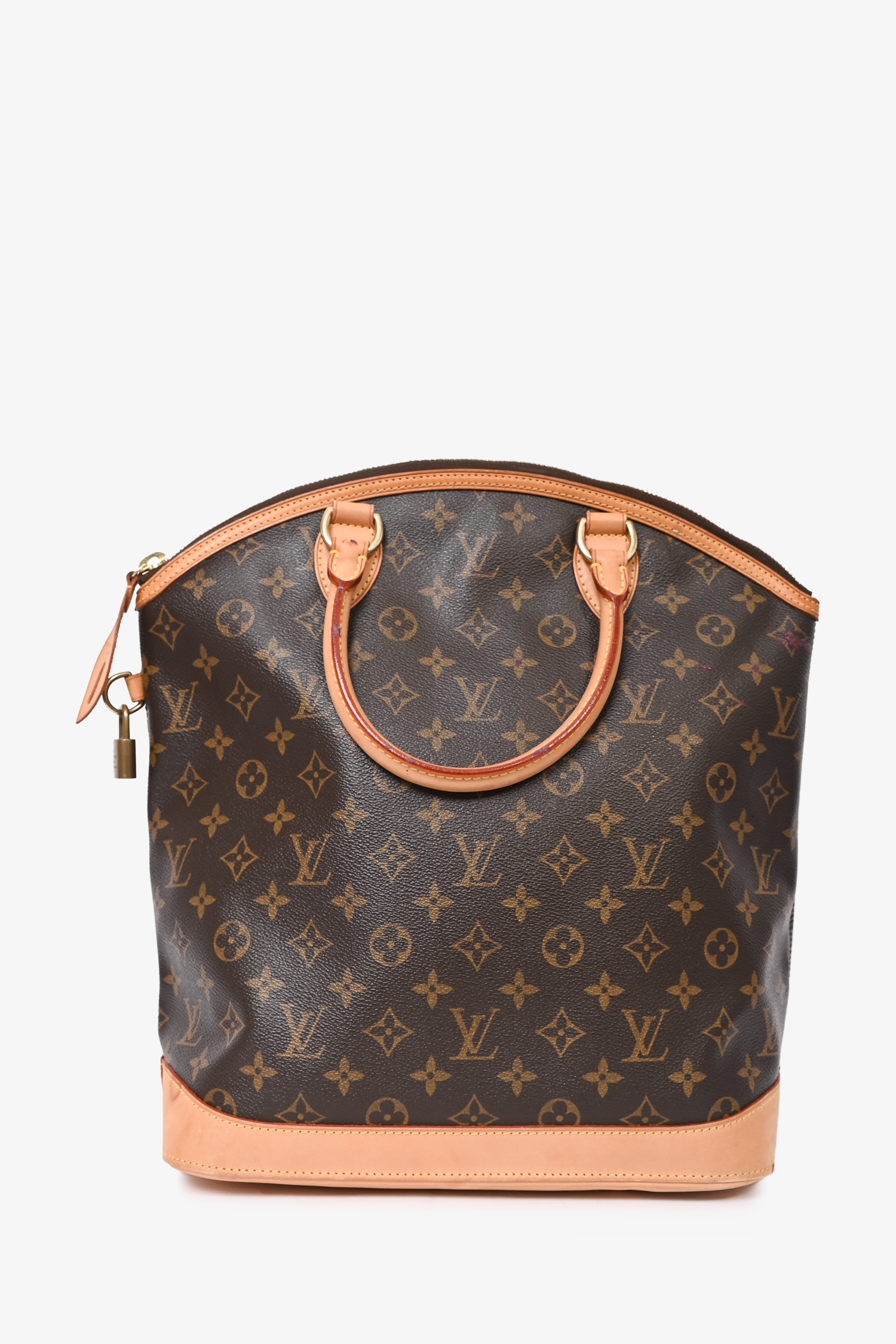 Louis Vuitton 2006 Monogram 'Lock It' Vertical Top Handle Bag