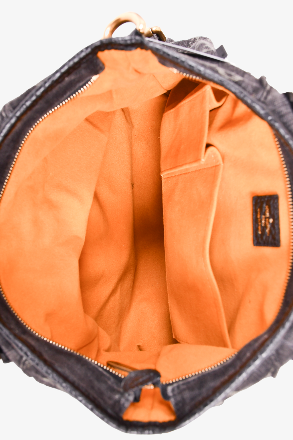 Louis Vuitton 2007 Black Denim Monogram Neo Cabby MM Tote