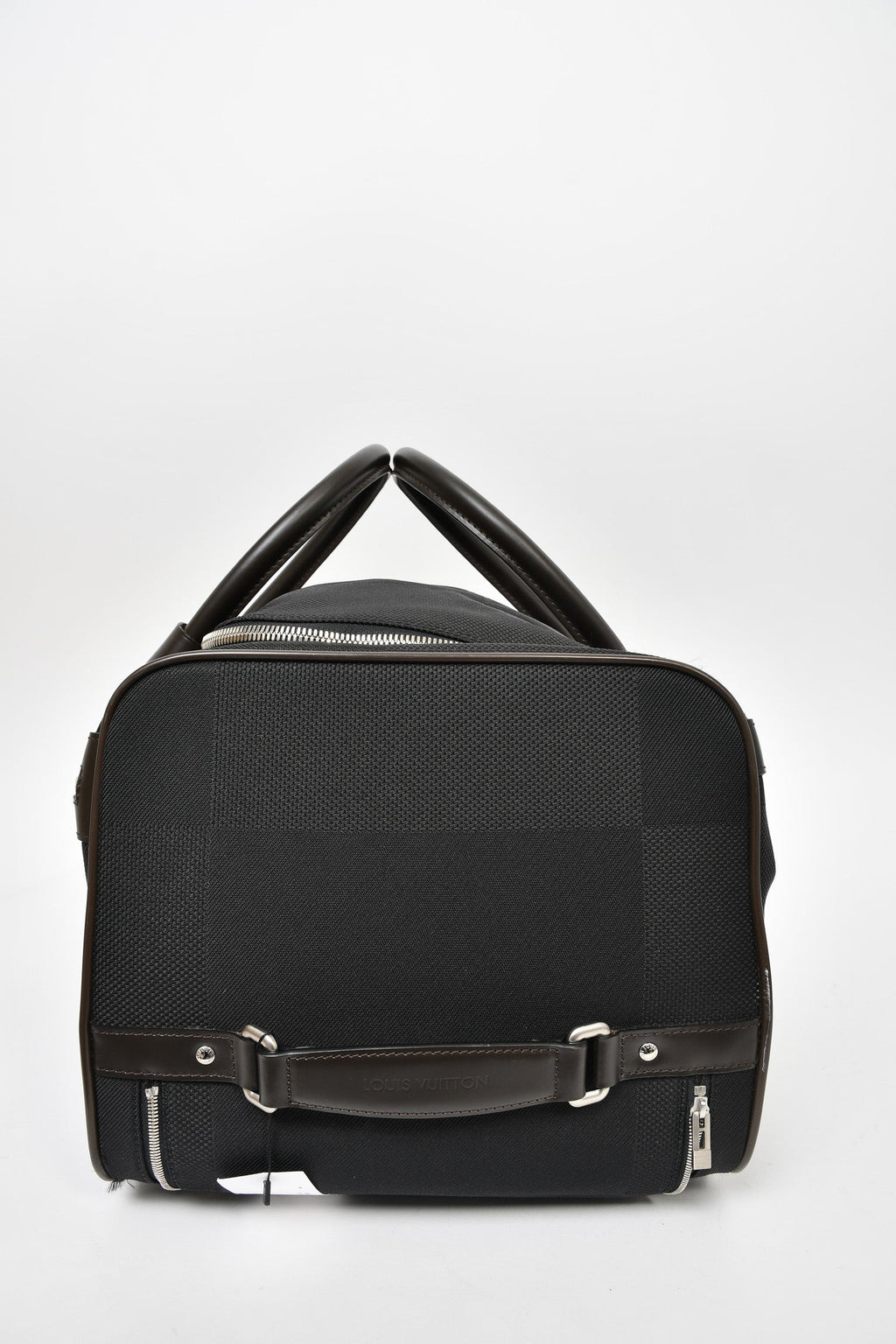 Louis Vuitton 2011 Black Damier Geant Eole 50 Rolling Duffle Bag