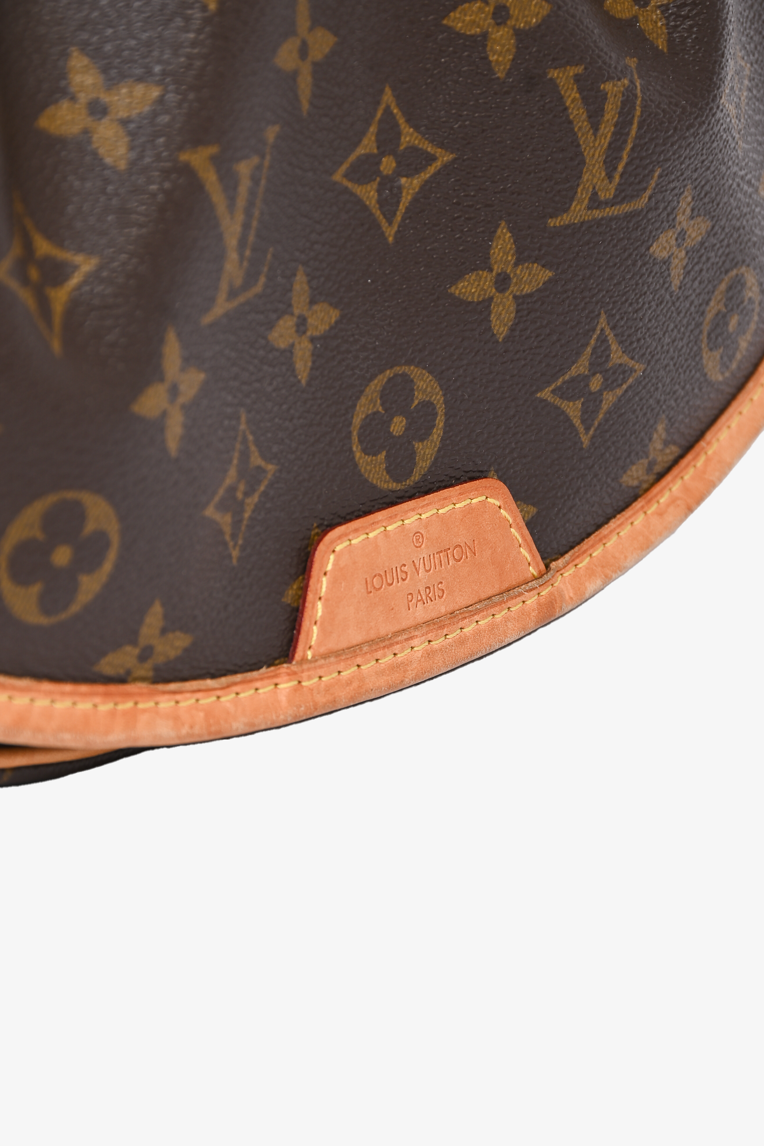 Louis Vuitton 2011 Monogram Leather Trimmed Menilmontant PM Crossbody Bag