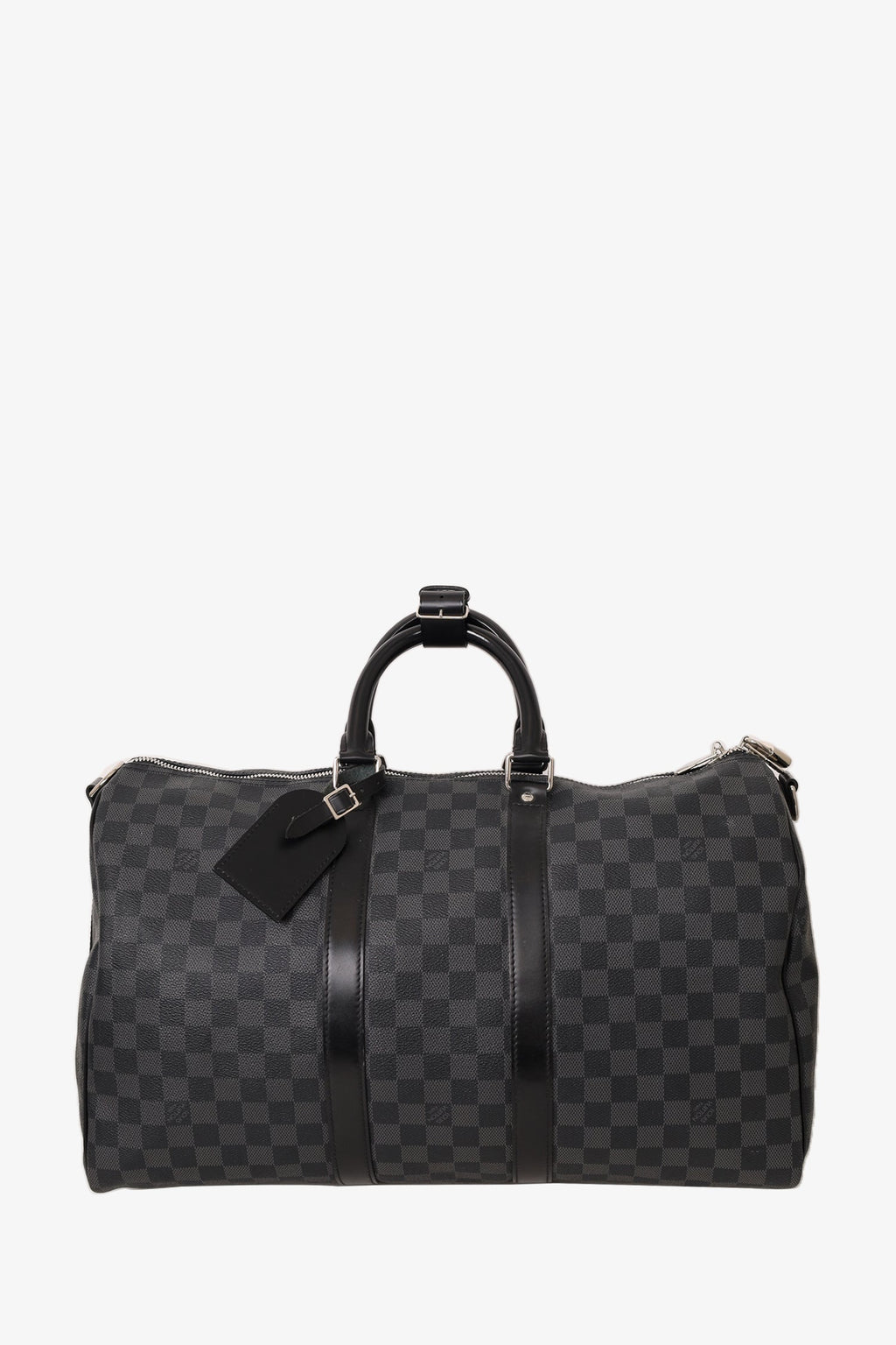 Louis Vuitton 2012 Graphite Damier Keepall 45 with Strap