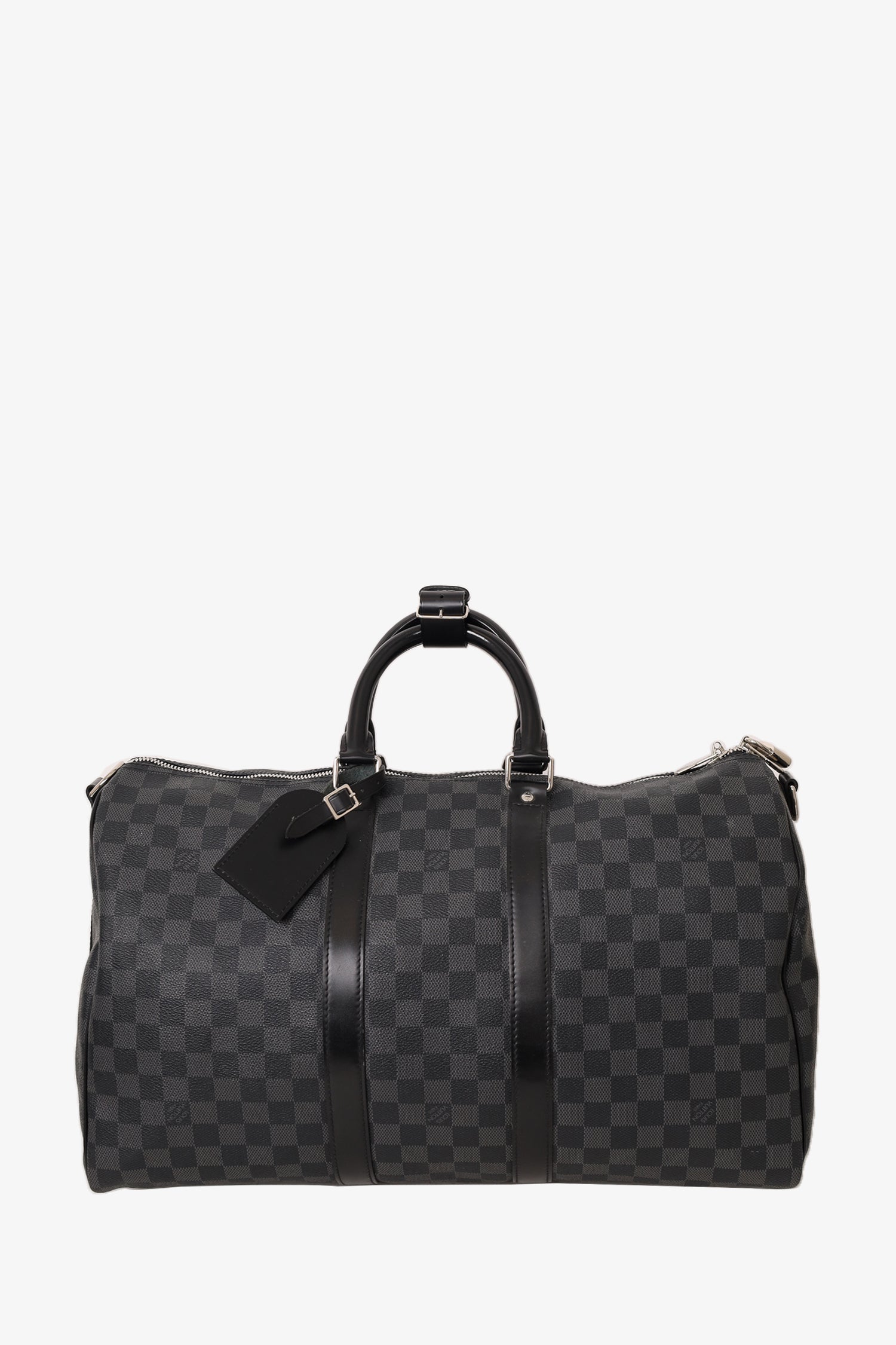 Louis Vuitton 2012 Graphite Damier Keepall 45 with Strap