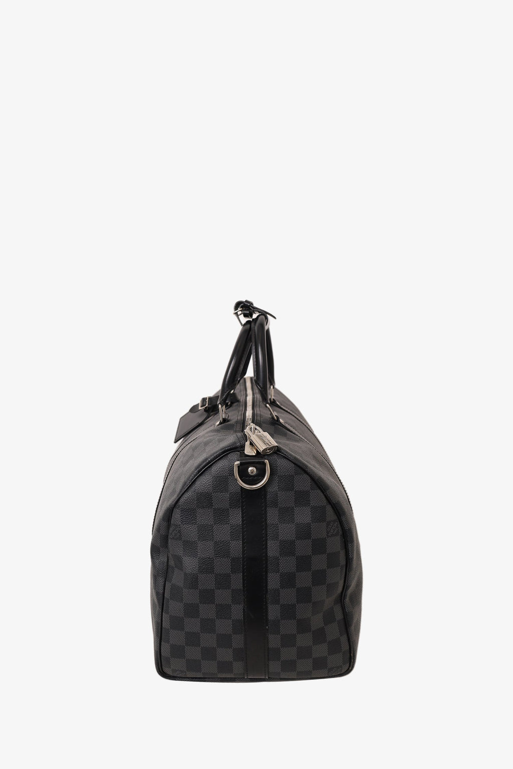 Louis Vuitton 2012 Graphite Damier Keepall 45 with Strap