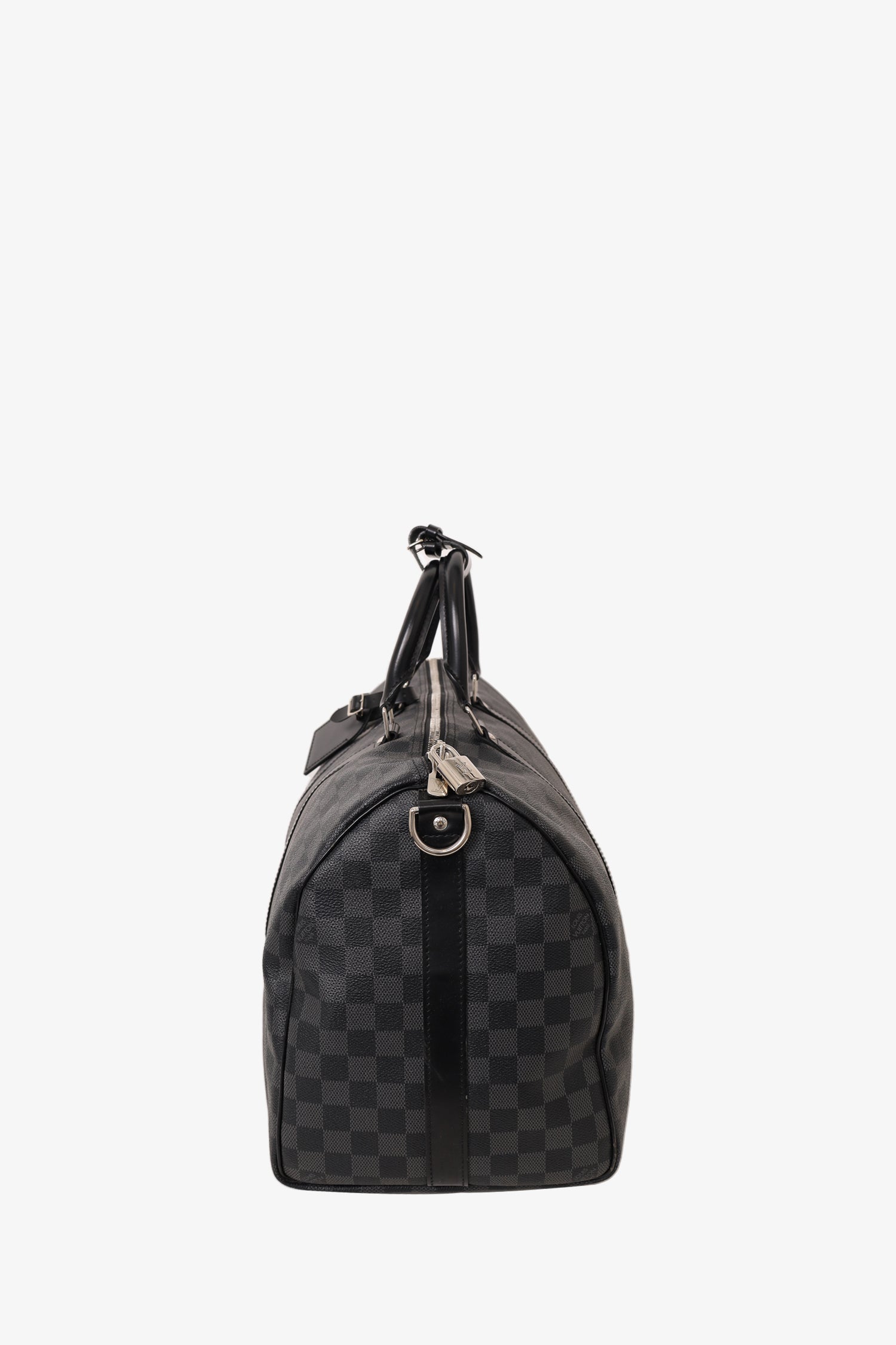 Louis Vuitton 2012 Graphite Damier Keepall 45 with Strap