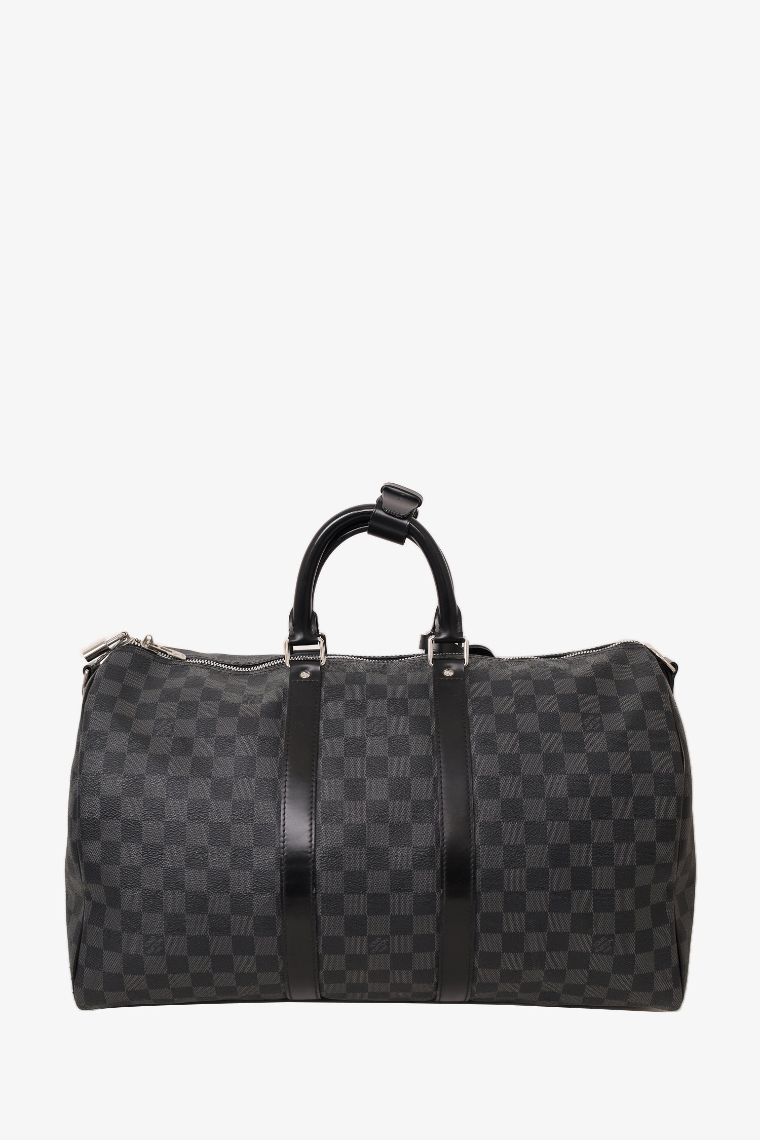 Louis Vuitton 2012 Graphite Damier Keepall 45 with Strap